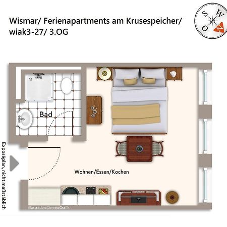 Ferienapartments Am Krusespeicher Ferienapartments Am Krusespeicher 3-27 Wißmar Eksteriør billede